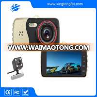 Dual camera car dash cam 1080p driving recorder T810